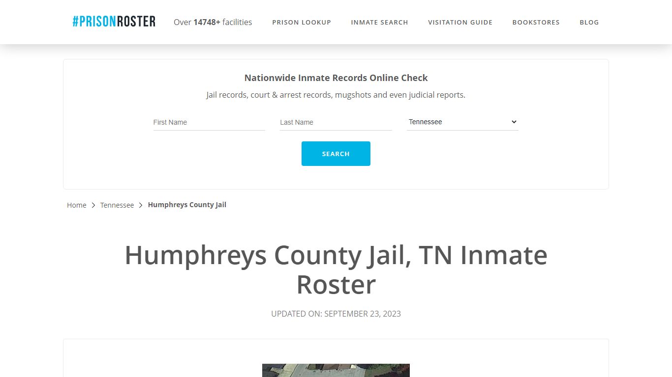 Humphreys County Jail, TN Inmate Roster - Prisonroster